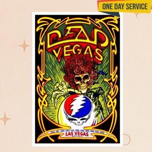 Dead Vegas 2025 Tour Concert Poster